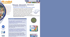 Desktop Screenshot of mondial-int.com